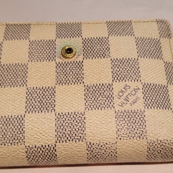 Louis Vuitton Damier Azur Port Monnaie Kisslock Wallet - Picture 10 of 10